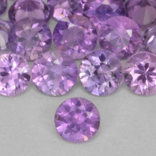 Medium Purple Sapphire Gem - 0.1ct Diamond-Cut (ID: 577825)