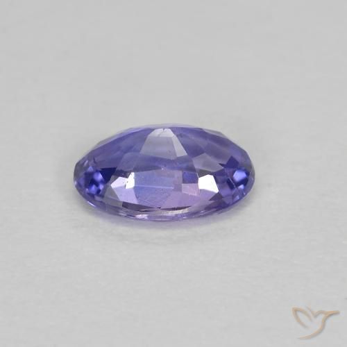 Sapphire Gemstone in 6 x 4 mm (calibrated) Size for Sale, Sapphire Stone in Deep Purple Color