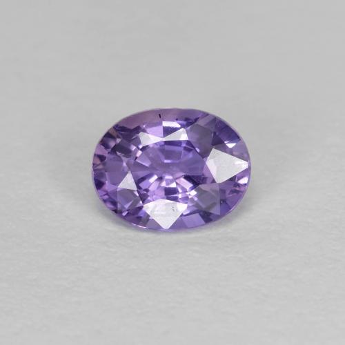 Intense Violet Сапфир Камень - 0.4ct Фасетный Овал (ID: 587739)