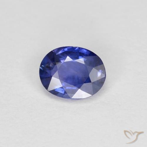 0.39ct Natural Violet Blue Sapphire, Oval, VS