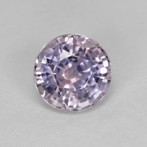 Purple Grey 蓝宝石 Gem - 1ct 圆形切面 (ID: 590238)