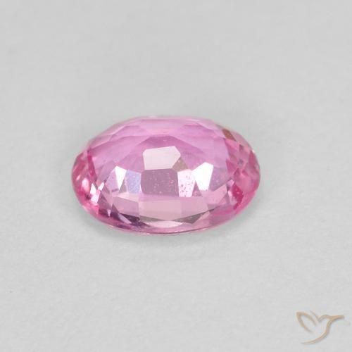 Sapphire Gemstone in 5 x 4 mm (calibrated) Size for Sale, Sapphire Stone in Very Light Royal Purple Pink Color