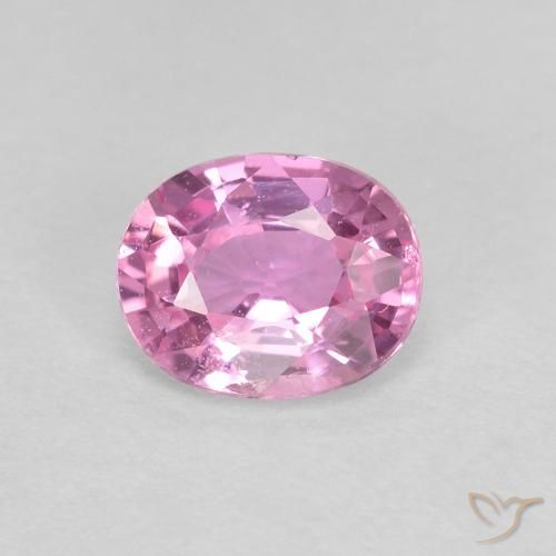 0.44ct Natural Royal Purple Pink Sapphire, Oval, VVS-VS
