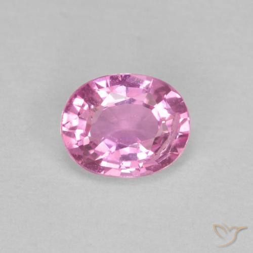 0.43ct Natural Royal Purple Pink Sapphire, Oval, VS