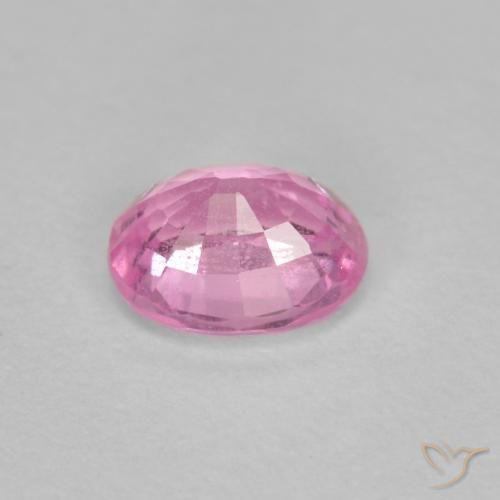 Sapphire Gemstone in 5.1 x 4.1 mm Size for Sale, Sapphire Stone in Pink Color