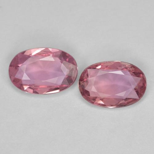 Medium Pink Sapphire Gem - 0.4ct Oval Facet (ID: 609262)