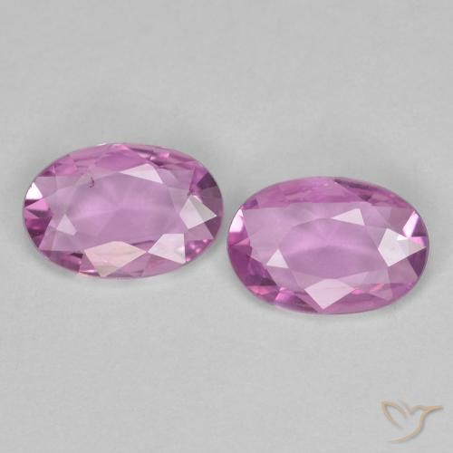 0.70ctw Natural Light Purple Sapphire, Oval, VVS-VS