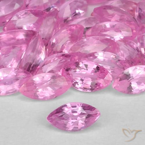 0.12ct Natural Medium Pink Sapphire, Marquise, VS