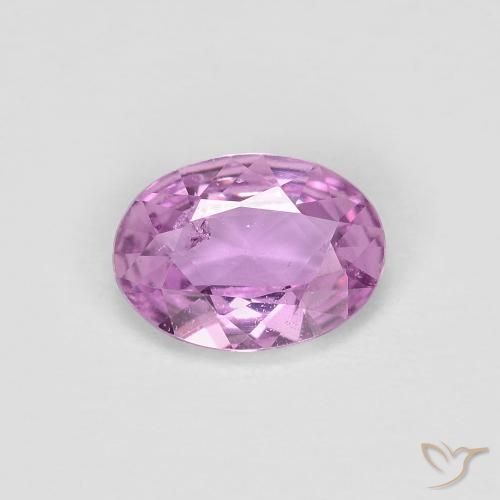 0.63ct Natural Light Violet Sapphire, Oval, VS