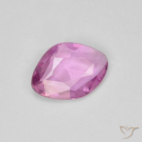 0.82 ct Pink Sapphire Stone, Natural Sapphire in Fancy Cut Shape for Sale
