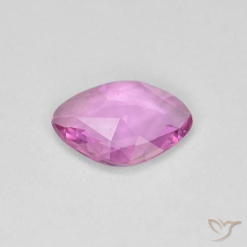 Sapphire Gemstone in 8 x 6 mm (calibrated) Size for Sale, Sapphire Stone in Medium Pink Color