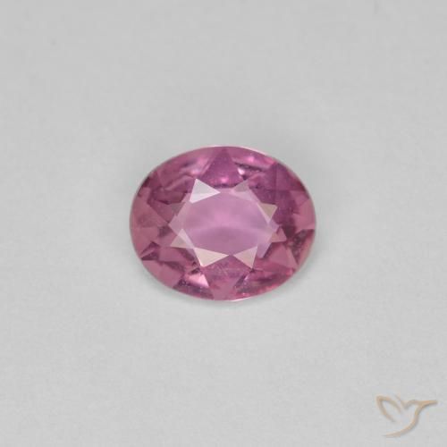 0.54ct Natural Deep Pink Sapphire, Oval, VVS-VS