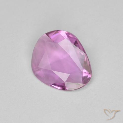 0.84 ct Pink Sapphire Stone, Natural Sapphire in Fancy Cut Shape for Sale