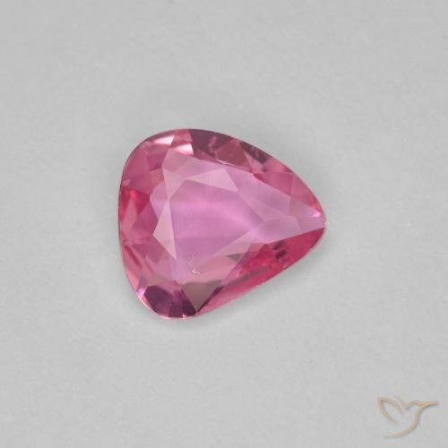 0.77 ct Pink Sapphire Stone, Natural Sapphire in Fancy Cut Shape for Sale