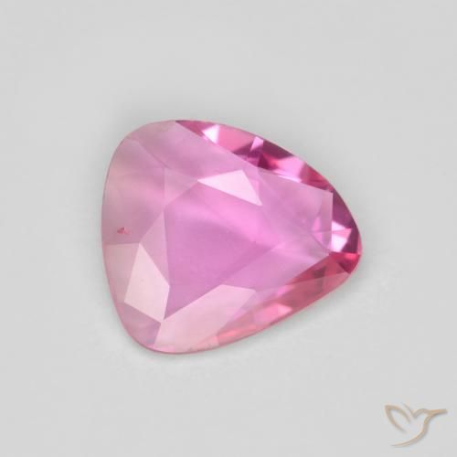 0.82 ct Pink Sapphire Stone, Natural Sapphire in Fancy Cut Shape for Sale