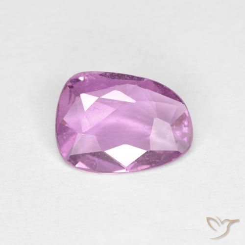 0.83 ct Pink Sapphire Stone, Natural Sapphire in Fancy Cut Shape for Sale
