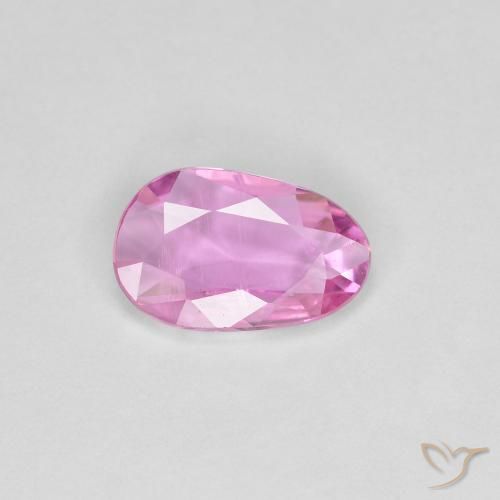 0.75ct Natural Medium Pink Sapphire, Fancy, VS