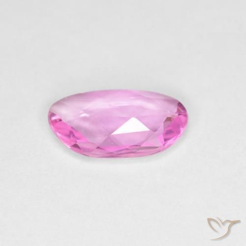 Sapphire Gemstone in 8.8 x 5.2 mm Size for Sale, Sapphire Stone in Royal Purple Pink Color