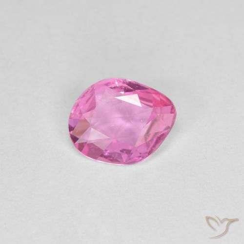 0.69 ct Pink Sapphire Stone, Natural Sapphire in Fancy Cut Shape for Sale