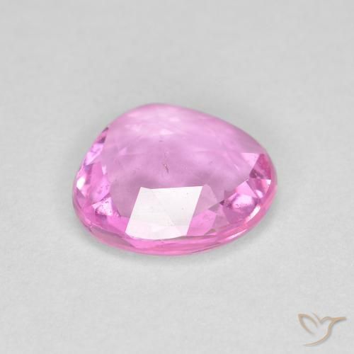 Sapphire Gemstone in 6 x 6 mm (calibrated) Size for Sale, Sapphire Stone in Medium Pink Color