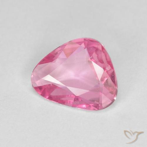 0.66 ct Pink Sapphire Stone, Natural Sapphire in Fancy Cut Shape for Sale