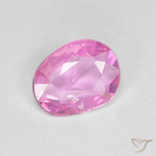 0.64 ct Pink Sapphire Stone, Natural Sapphire in Fancy Cut Shape for Sale