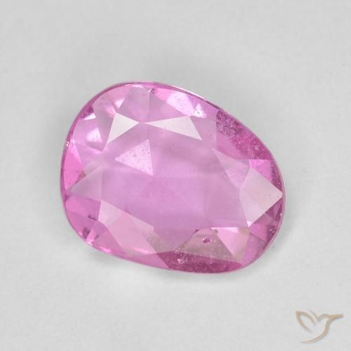 0.81 ct Pink Sapphire Stone, Natural Sapphire in Fancy Cut Shape for Sale