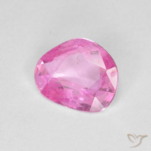 0.63 ct Pink Sapphire Stone, Natural Sapphire in Fancy Cut Shape for Sale