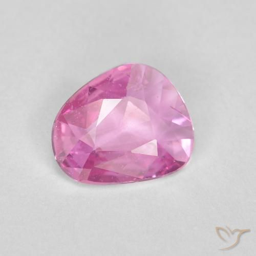 0.57 ct Pink Sapphire Stone, Natural Sapphire in Fancy Cut Shape for Sale