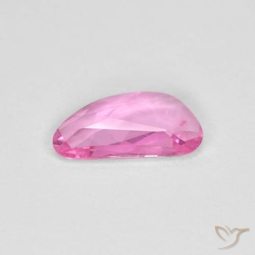 Sapphire Gemstone in 8.8 x 4.6 mm Size for Sale, Sapphire Stone in Royal Purple Pink Color