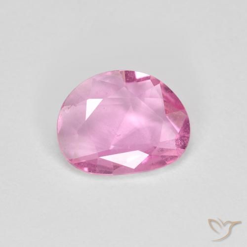 0.67 ct Pink Sapphire Stone, Natural Sapphire in Fancy Cut Shape for Sale