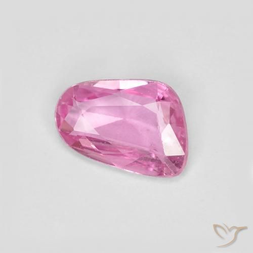 0.64 ct Pink Sapphire Stone, Natural Sapphire in Fancy Cut Shape for Sale