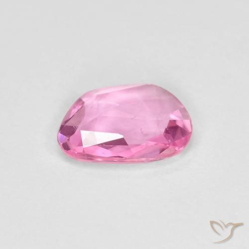 Sapphire Gemstone in 7 x 5 mm (calibrated) Size for Sale, Sapphire Stone in Deep Pink Color