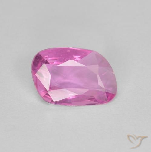 0.83 ct Pink Sapphire Stone, Natural Sapphire in Fancy Cut Shape for Sale
