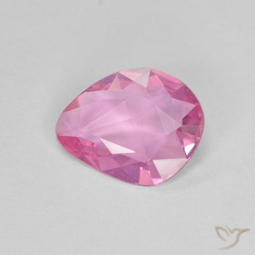 0.88 ct Pink Sapphire Stone, Natural Sapphire in Fancy Cut Shape for Sale