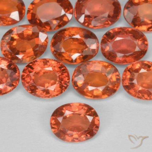 0.41ct Natural Currant Red Sapphire, Oval, VS