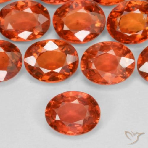 0.45ct Natural Intense Red Sapphire, Oval, VS