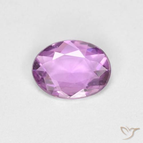 0.48ct Natural Lilac Purple Sapphire, Oval, VVS