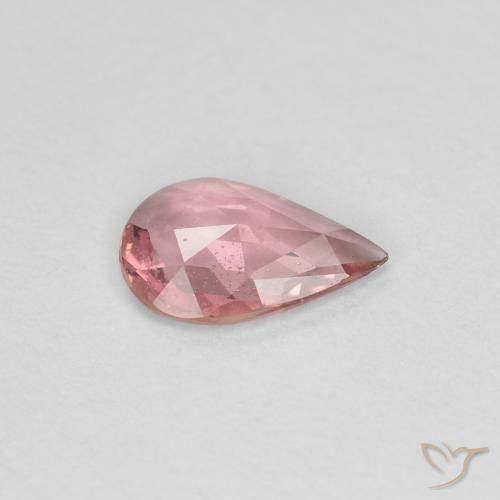 Sapphire Gemstone in 6.8 x 4.6 mm Size for Sale, Sapphire Stone in Light Pink Color