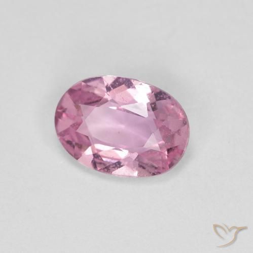 0.75ct Natural Very Light Pink Sapphire, Oval, VS