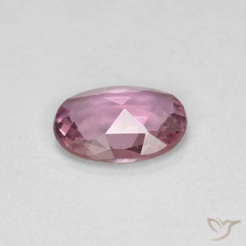 Sapphire Gemstone in 7 x 5 mm (calibrated) Size for Sale, Sapphire Stone in Deep Pink Color