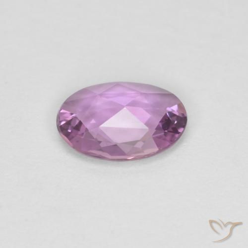 Sapphire Gemstone in 7 x 5 mm (calibrated) Size for Sale, Sapphire Stone in Light Purple Color