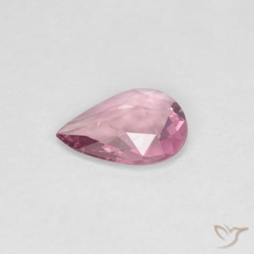 Sapphire Gemstone in 6.6 x 4 mm Size for Sale, Sapphire Stone in Deep Lavender Color