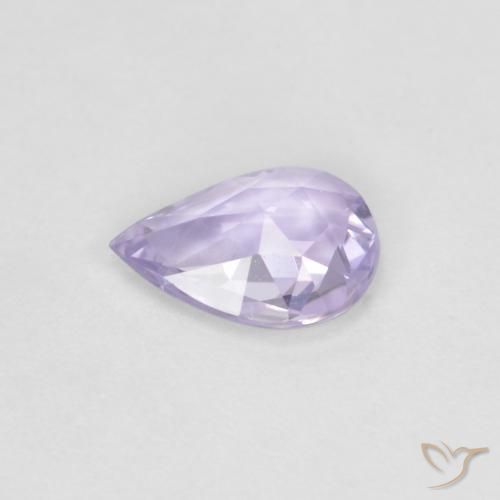 Sapphire Gemstone in 7 x 5 mm (calibrated) Size for Sale, Sapphire Stone in Pinkish Violet Color