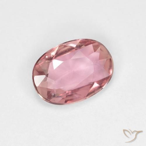 0.83 ct Pink Sapphire Stone, Natural Sapphire in Oval Facet Shape for Sale