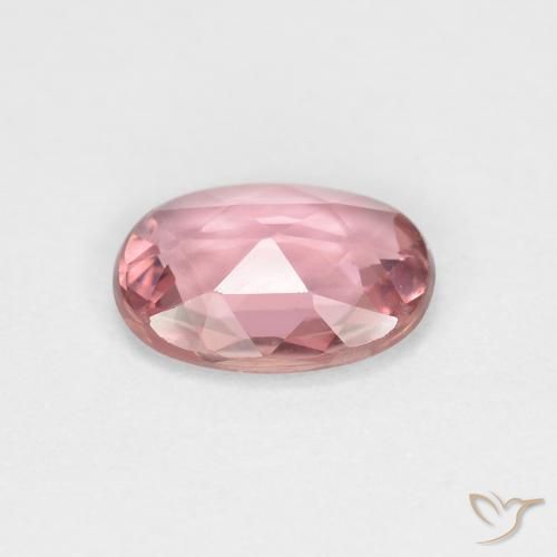 Sapphire Gemstone in 7 x 5 mm (calibrated) Size for Sale, Sapphire Stone in Light Hot Pink Color