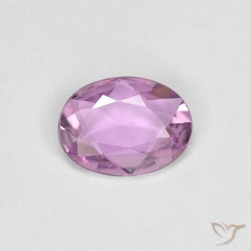 0.51ct Natural Medium-Light Purple Sapphire, Oval, VVS-VS