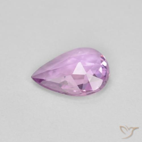 Sapphire Gemstone in 7 x 5 mm (calibrated) Size for Sale, Sapphire Stone in Medium Purple Color