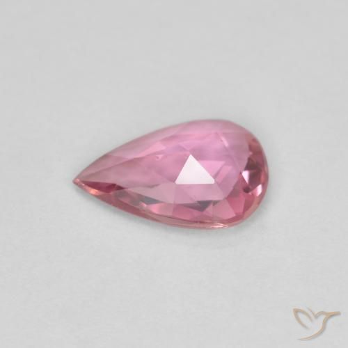 Sapphire Gemstone in 6.8 x 4.7 mm Size for Sale, Sapphire Stone in Hot Pink Color