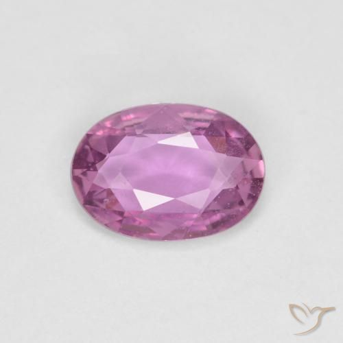 0.71ct Natural Light Purple Sapphire, Oval, VS